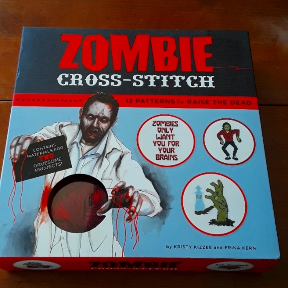 Zombie Cross-Stitch Kit